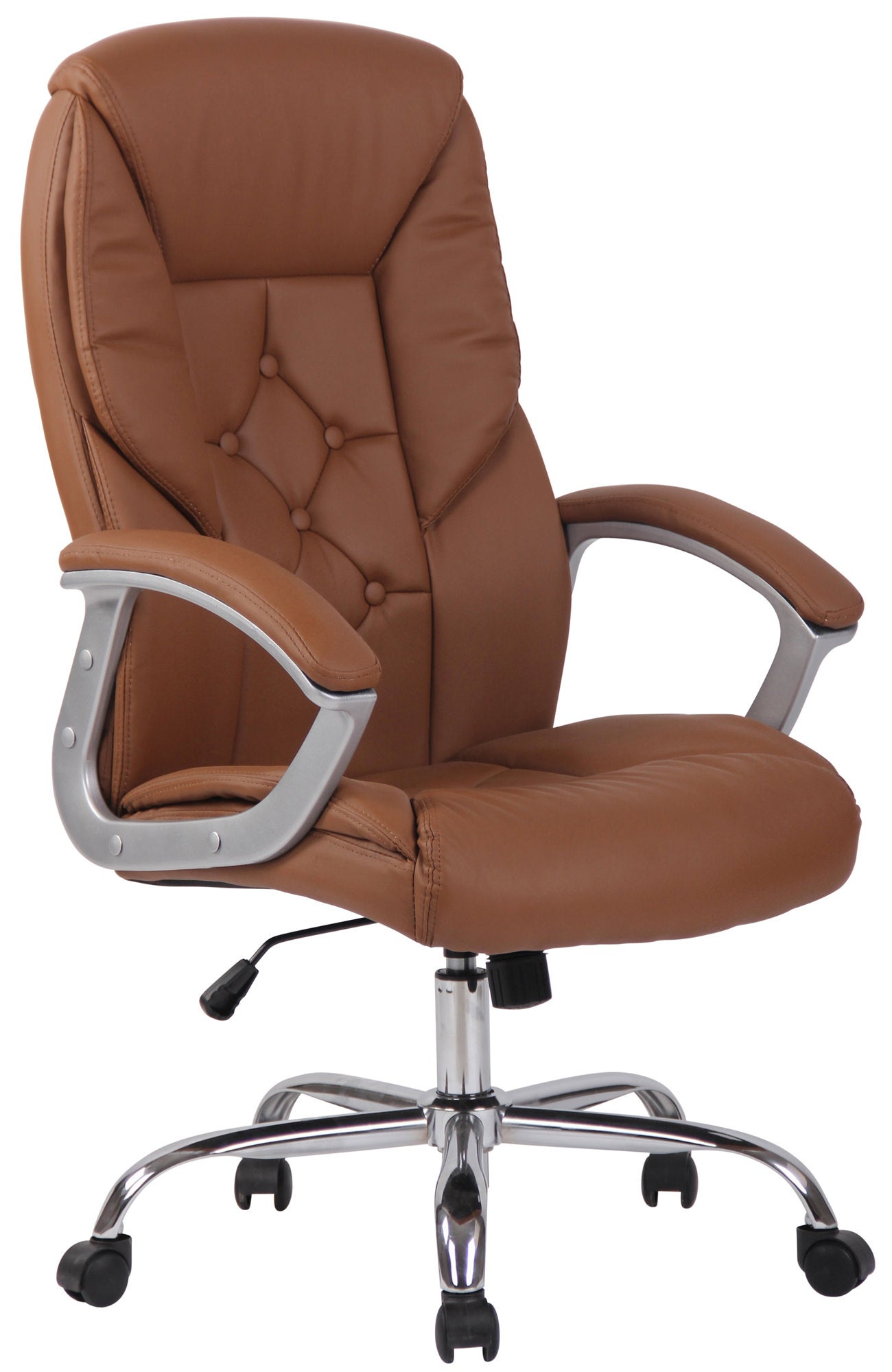 Fauteuil De Bureau Big Rodeo Marron Clair | Leroy Merlin