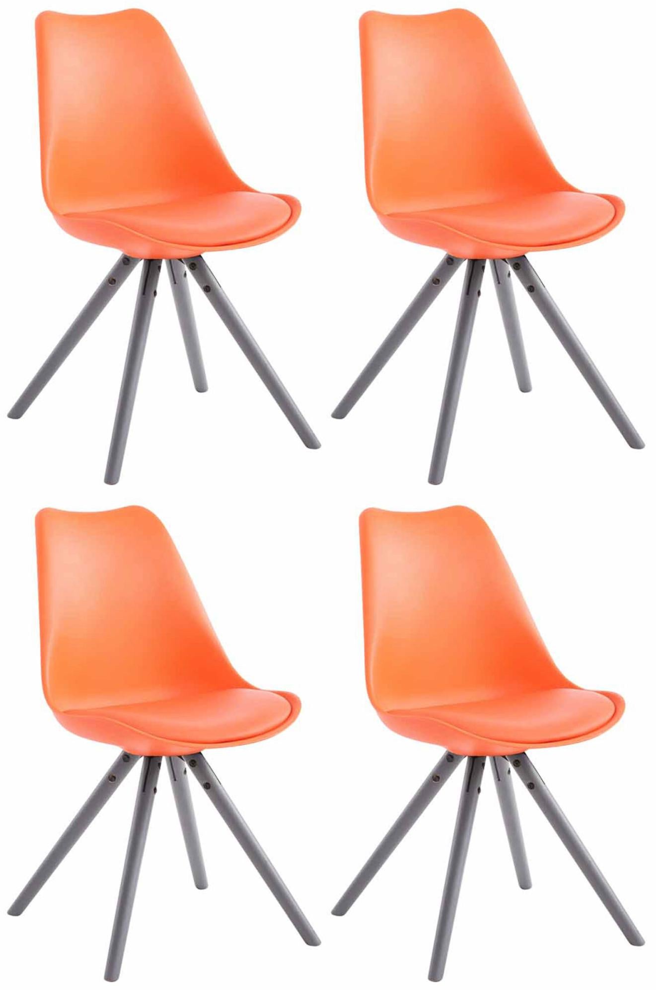 Cuscini Rotondi Per Sedie In Ecopelle, Memory Foam Antiscivolo, Per Cucina Interno/Esterno