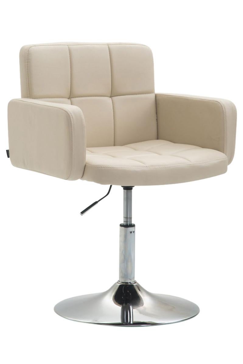 Sedia Design Los Angeles In Similpelle Bianca - Girevole, Regolabile In Altezza, Con Braccioli, Per Cucina O Ufficio - Foto 10