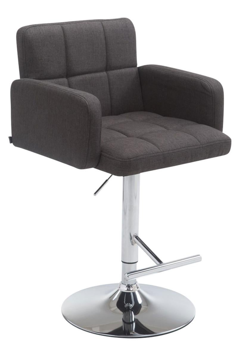 Sgabello In Polipropilene Grigio Scuro Con Struttura In Metallo - AGE 2 Pezzi 87224403 - 3