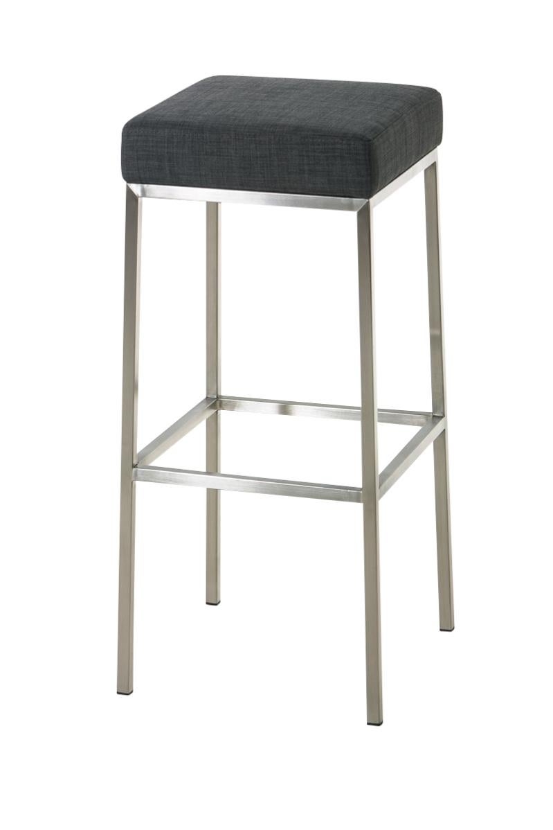 Sgabello Poggiapiedi Grigio Scuro - Design Essenziale Per Casa E Ufficio - 2