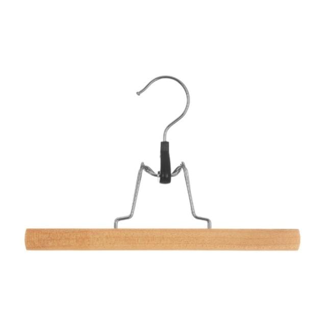 Set 3 perchas de madera para pantalon 25x16 3cm 3560234515086