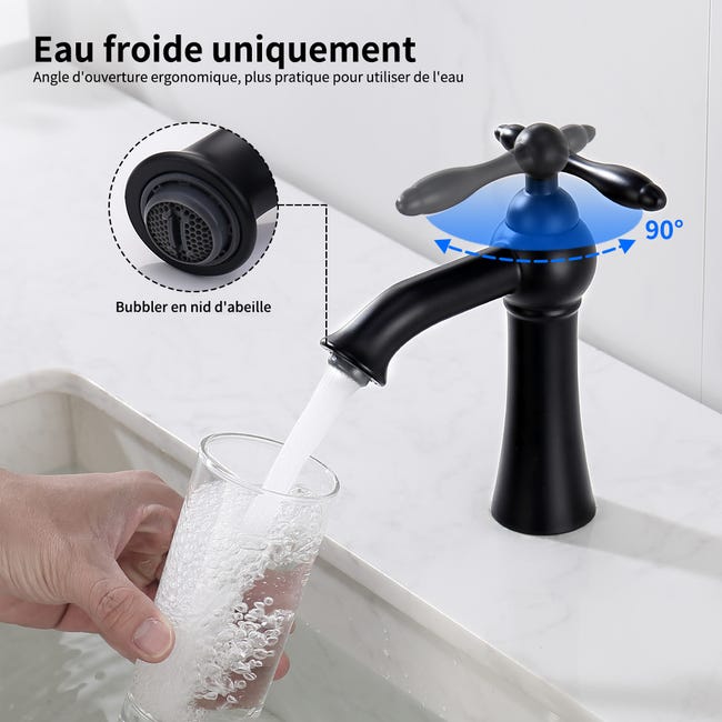 Robinet Lave-mains Eau Froide Bering - sanitaire - salle de bains -  robinetterie salle de bain - robinets lavabo - robinet lave mains eau froide  bering