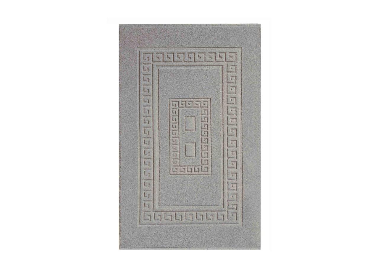 CASA TESSILE Tappeto Da Bagno Torino In Spugna 60x90 Cm - Reversibile, Assorbente, Made In Italy (80% Cotone)