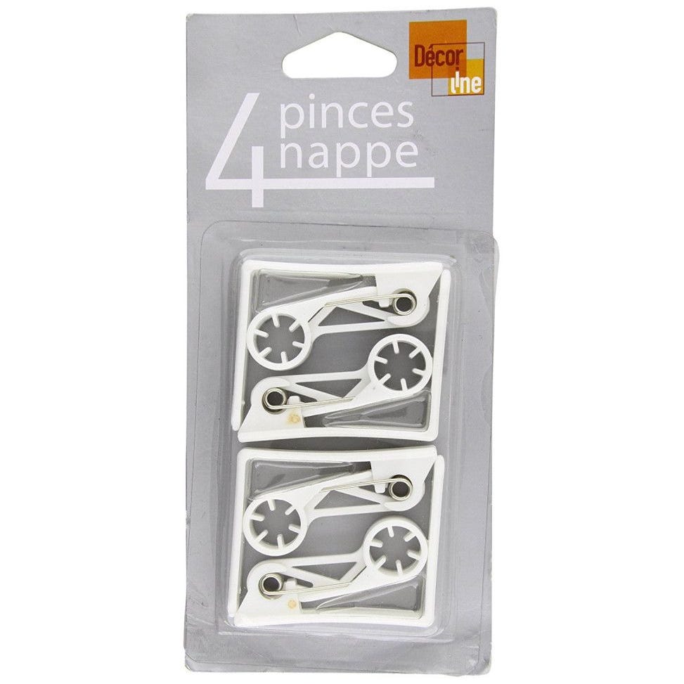 d-c-table Pince nappe Click 4 pièces