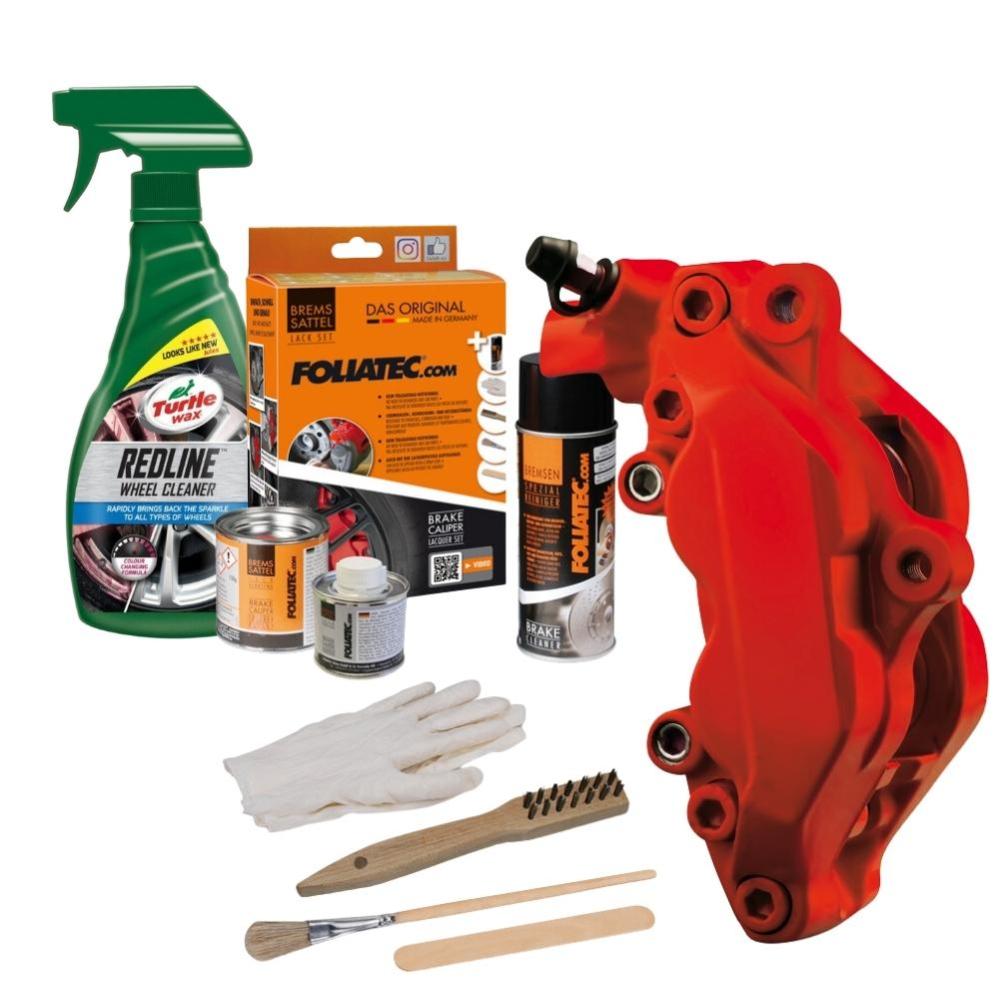Kit Peinture Pour étriers De Frein Rouge Foliatec - Compatible BMW X5 E53, Neuf