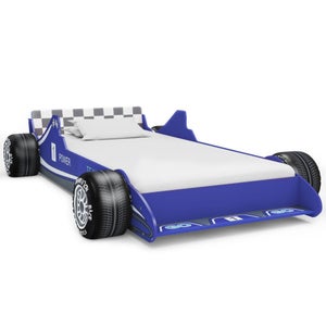Lit d'enfant voiture de course Aventador 90x190cm Bleu et LED