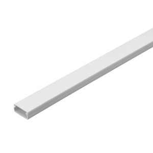 Moulure électrique à fixer - 20x10 mm- 2 m – blanc