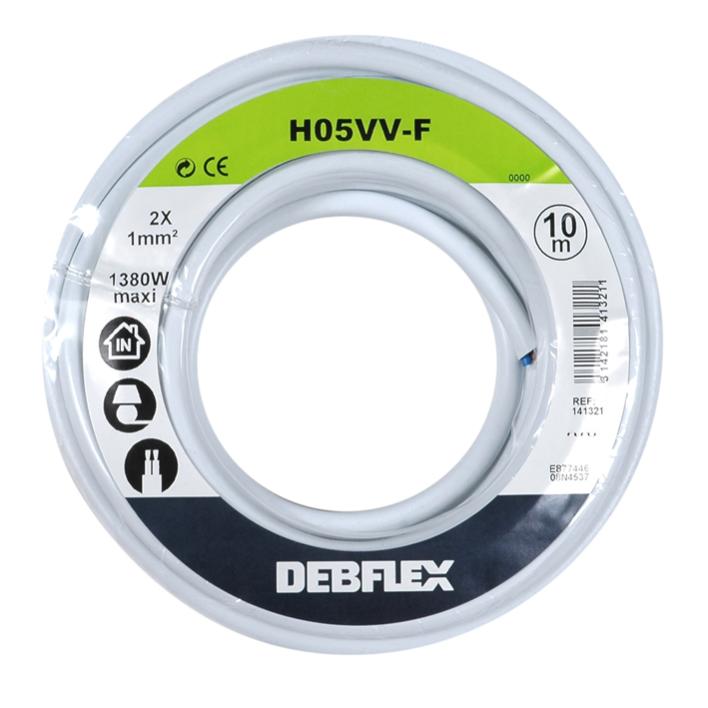 Cavo H05VV-F 3x1,5 mm² 10 m bianco - OBI Italia