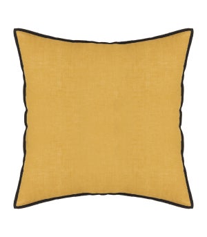 Soleil d'ocre Housse de coussin 60x60 cm ALIX jaune, par Soleil d'ocre pas  cher 