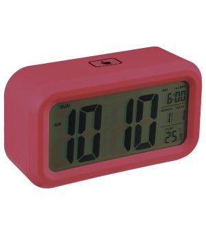 Horloge LED radiopilotée rouge, Horloges