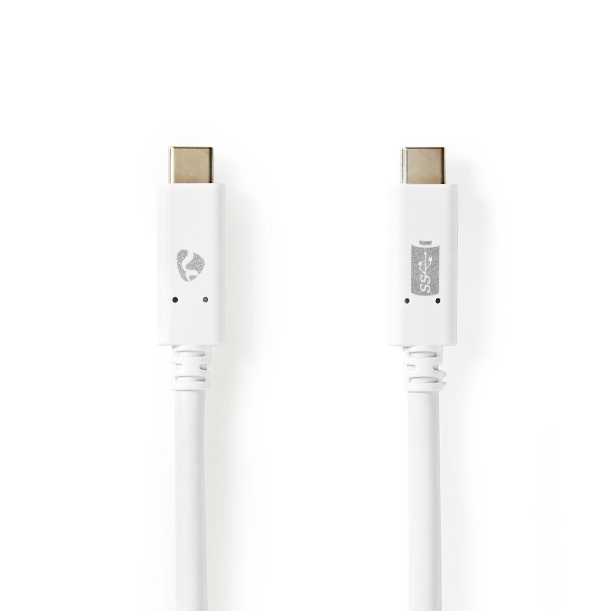 Adaptateur USB-C (Type-C) 3.1 mâle vers HDMI femelle, Blanc Blanc, 15 cm