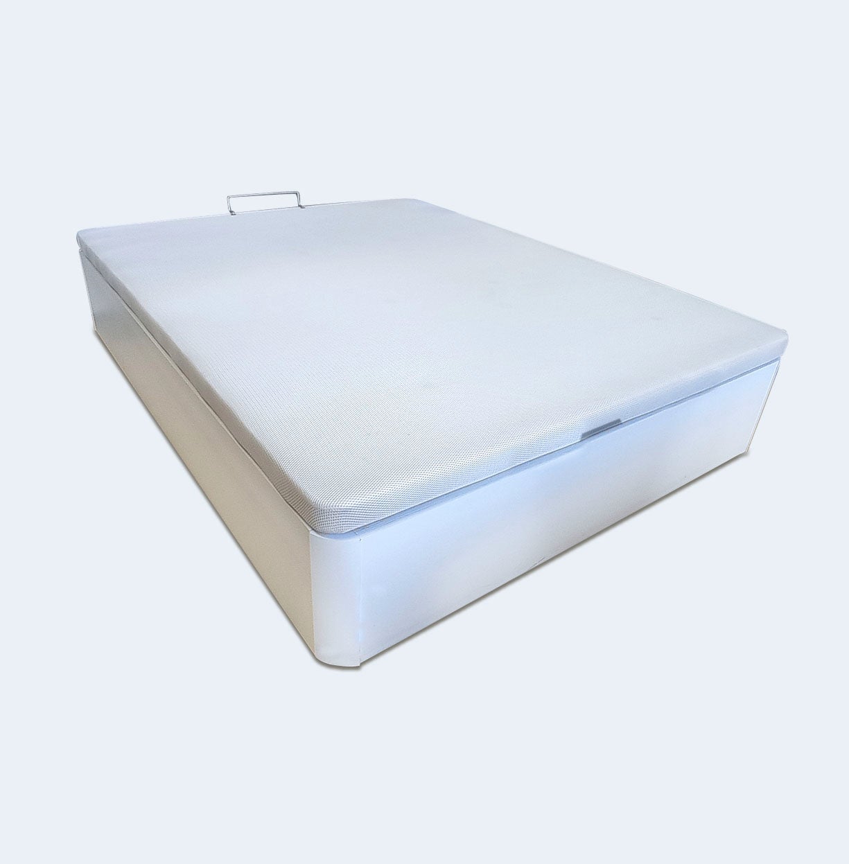 Canapé abatible Hércules 135X180 cm. CAMBRIÁN - Tapa 3D beige - Grosor  bañera de 30 mm.