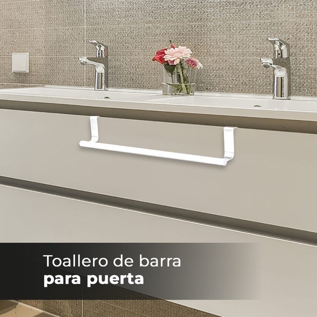 Toalleros de baño de 3 niveles Toalleros de pared de acero inoxidable (hy)
