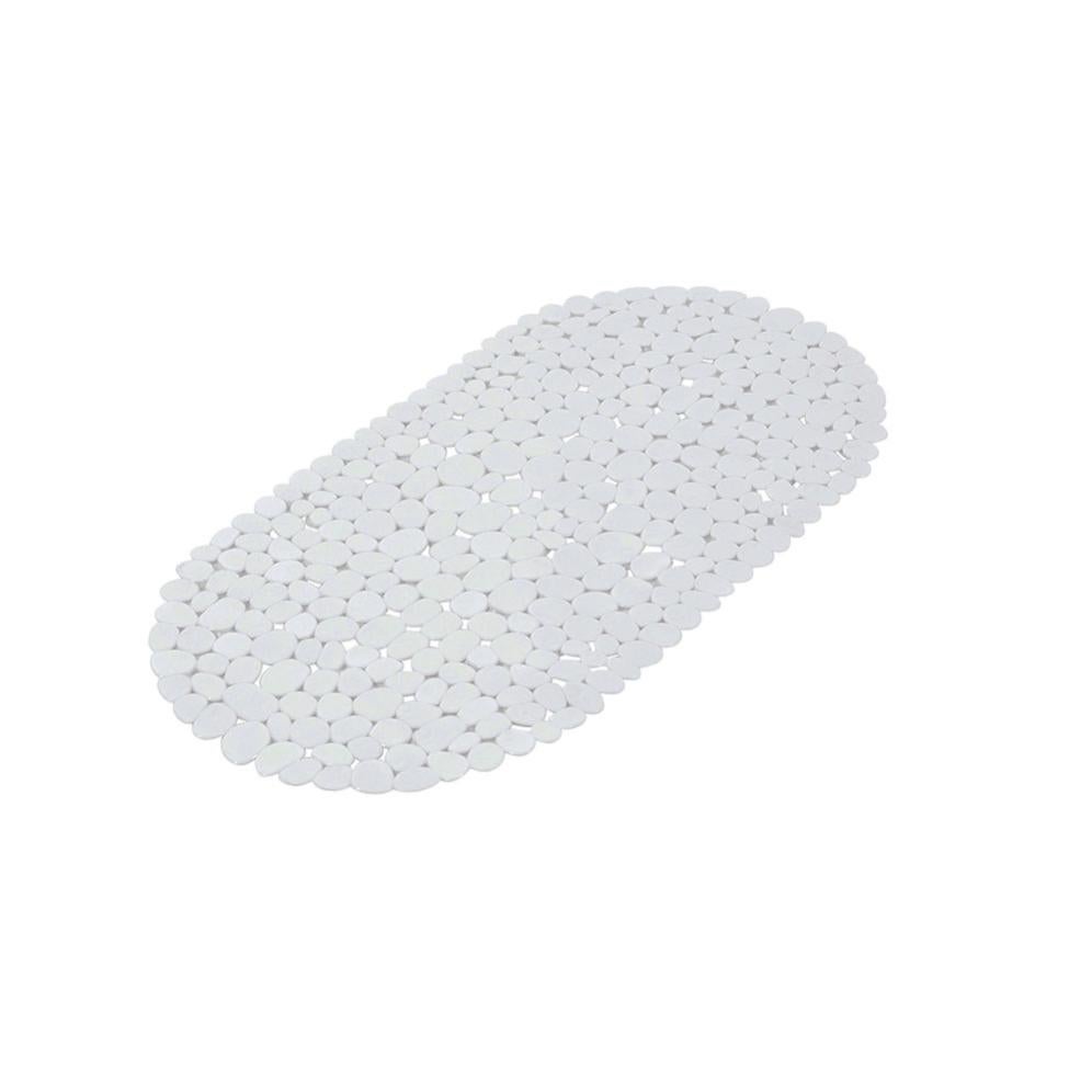 Tapis De Baignoire Kleine Wolke En PVC - Dimensions 36 X 92 Cm, Noir Ou Blanc