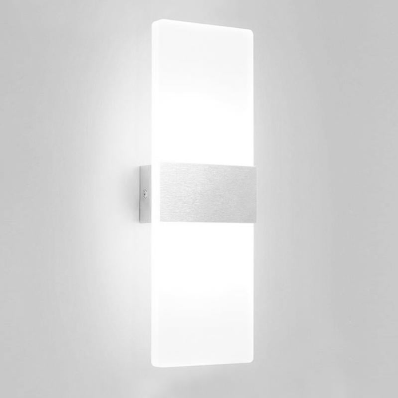 Luce notturna, lampada da parete a LED bifacciale con telecomando, controllo touch, 3