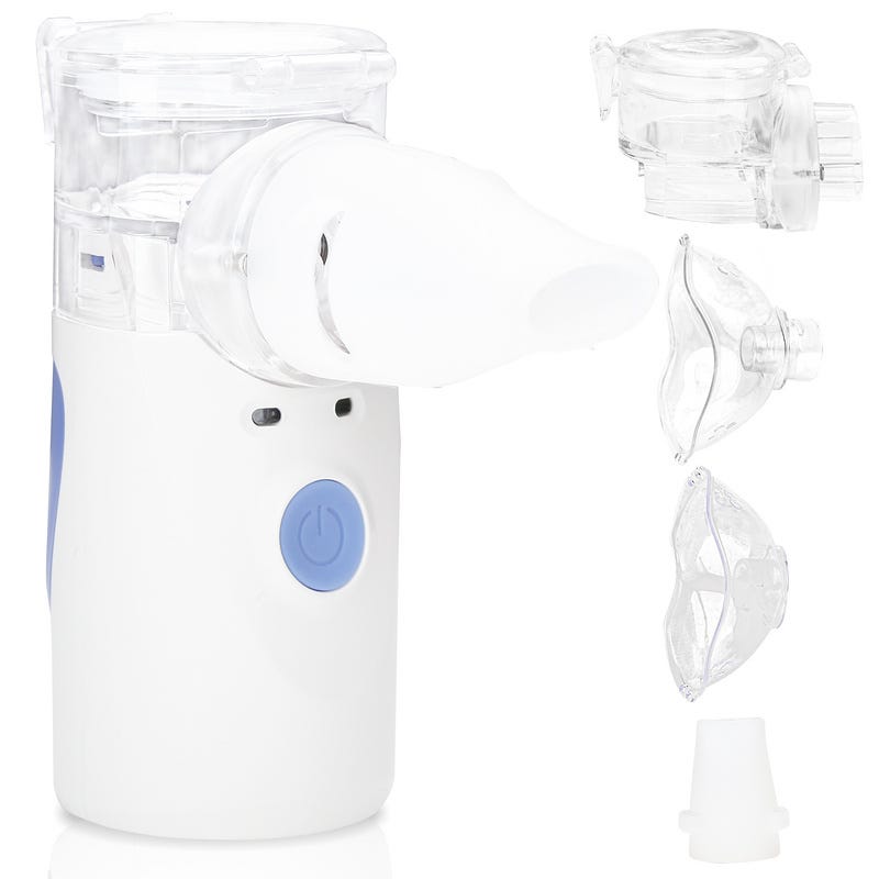 Nébuliseur portable Inhalateur à vapeur personnel portatif Nébuliseur,  Nébuliseur pour enfants adultes asthmatiques
