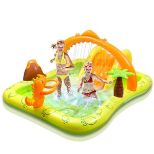 Toboggan aquatique PVC enfants pelouse jouet tapis d'eau toboggan 5.5 *  1.45m