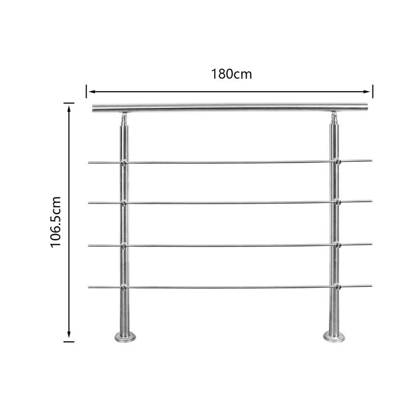 Rampe D'escalier En Acier Inoxydable Pour Escaliers Garde-corps Mains ...