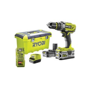 Pack RYOBI Aspirateur à main 18V One Plus R18HV-0 - 1 Batterie 3.0Ah High  Energy - 1 Batterie 5.0Ah - Chargeur rapide