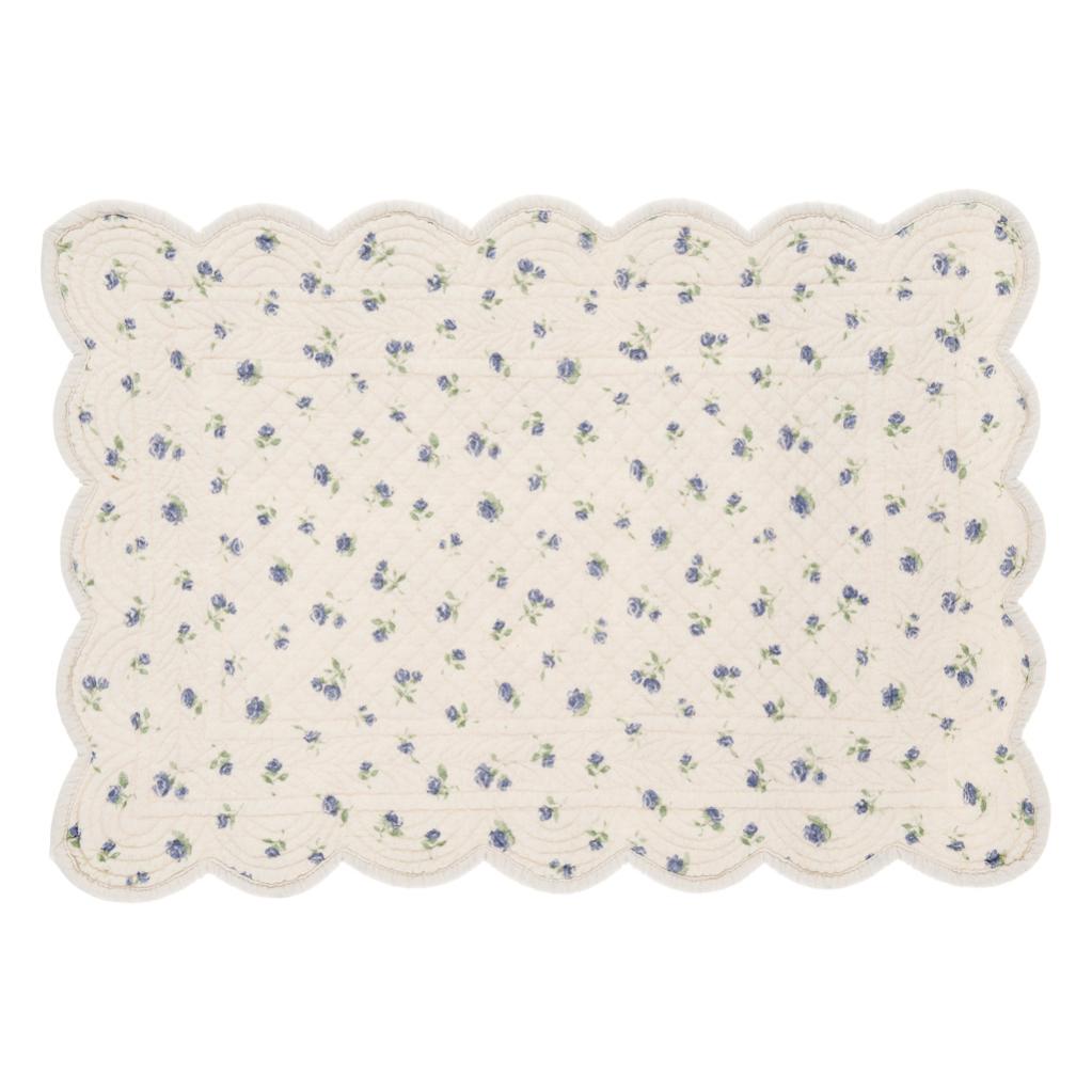 Set de table Lino Art Déco Bleu Williams
