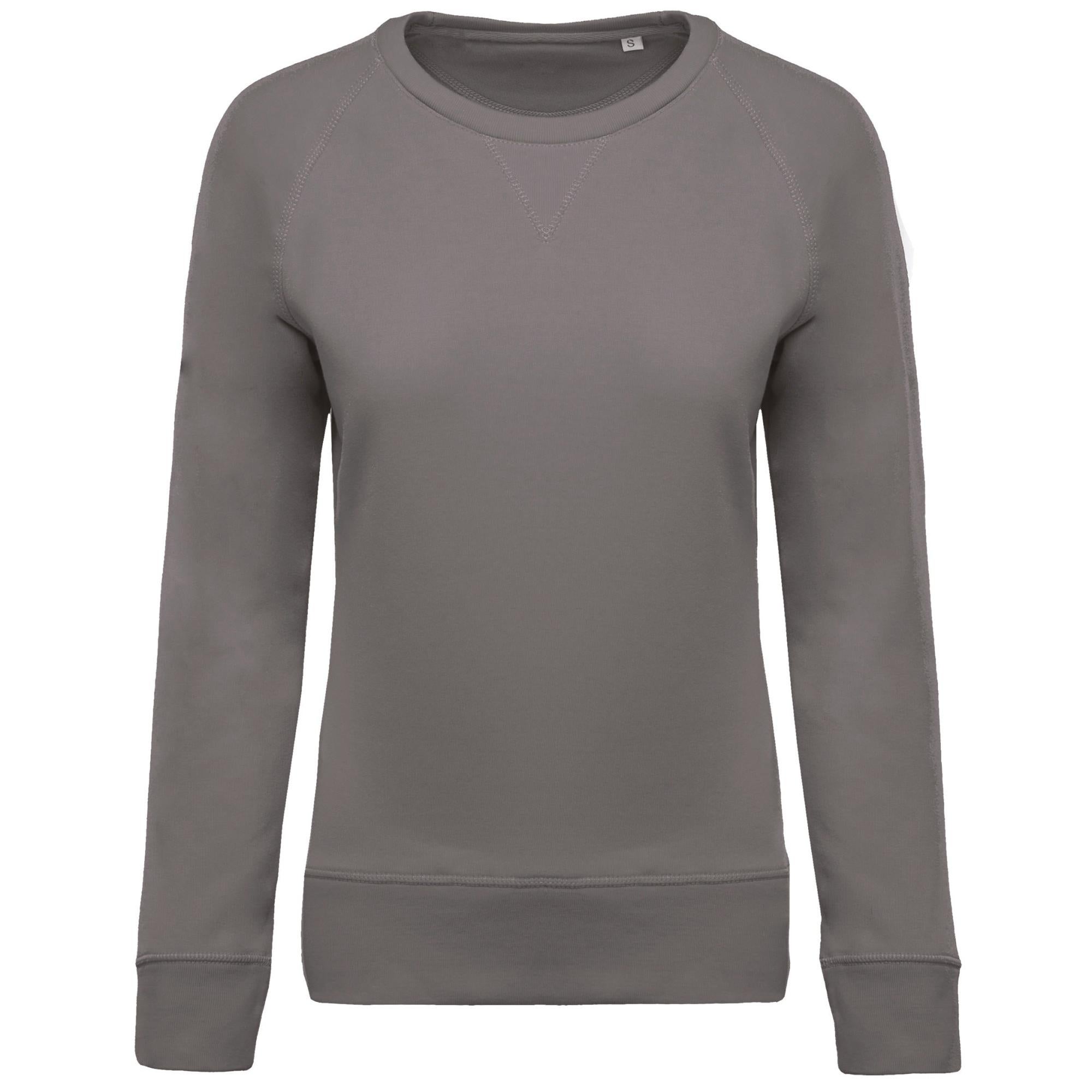 Sweat-shirt Bio col rond manches raglan femme | Leroy Merlin