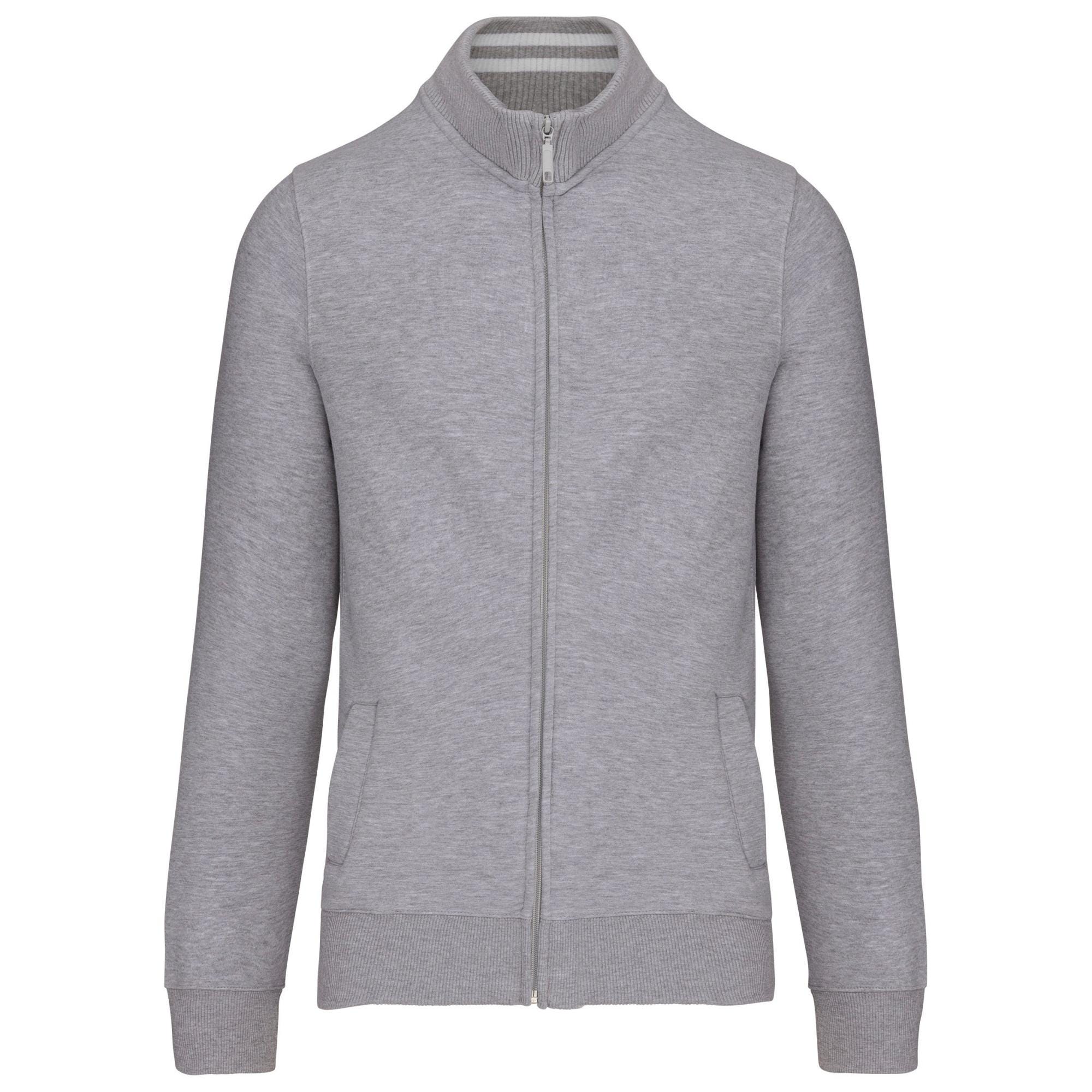Veste homme molleton zippée classic SC62230 - White - veste Veste homme molleton zippée classic SC62230 - White - veste