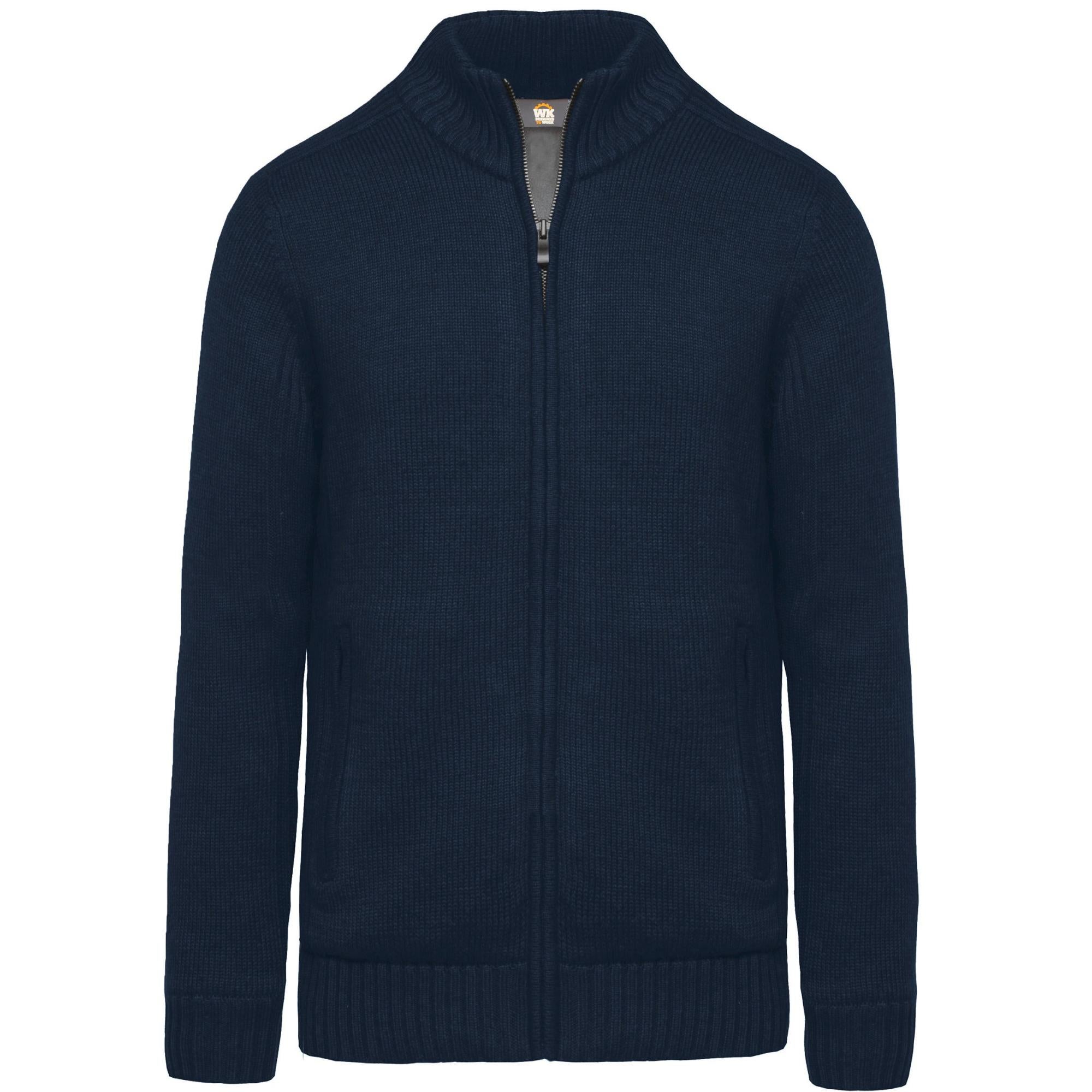 Parka miliitaire homme doublé polaire bleu marine - Achat vente pas
