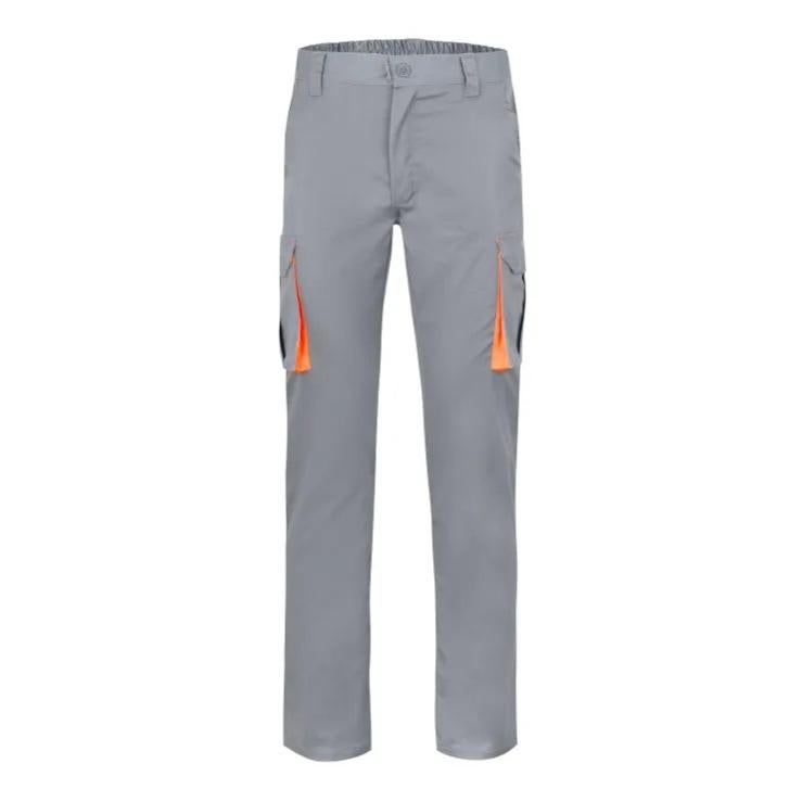 Pantalon Tobillero  Algodón Stretch Bicolor main image 1