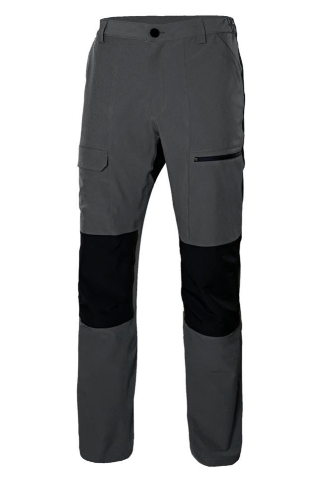 Pantaloni Da Uomo Velilla P301154 – Modello Sala In Poliestere Stretch, Antirughe, Con Pince E Quattro Tasche, Grigio