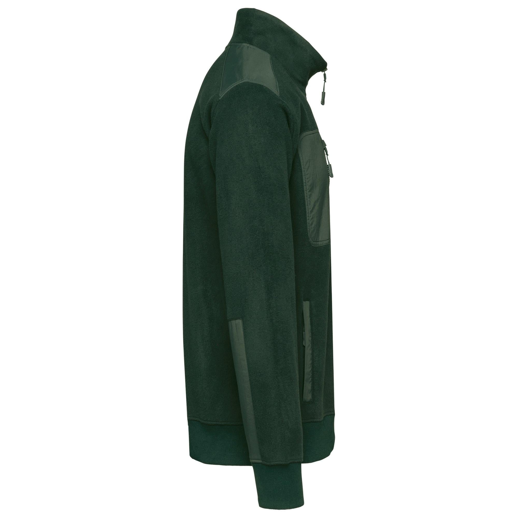 Polaire écoresponsable col zippé unisexe - 3