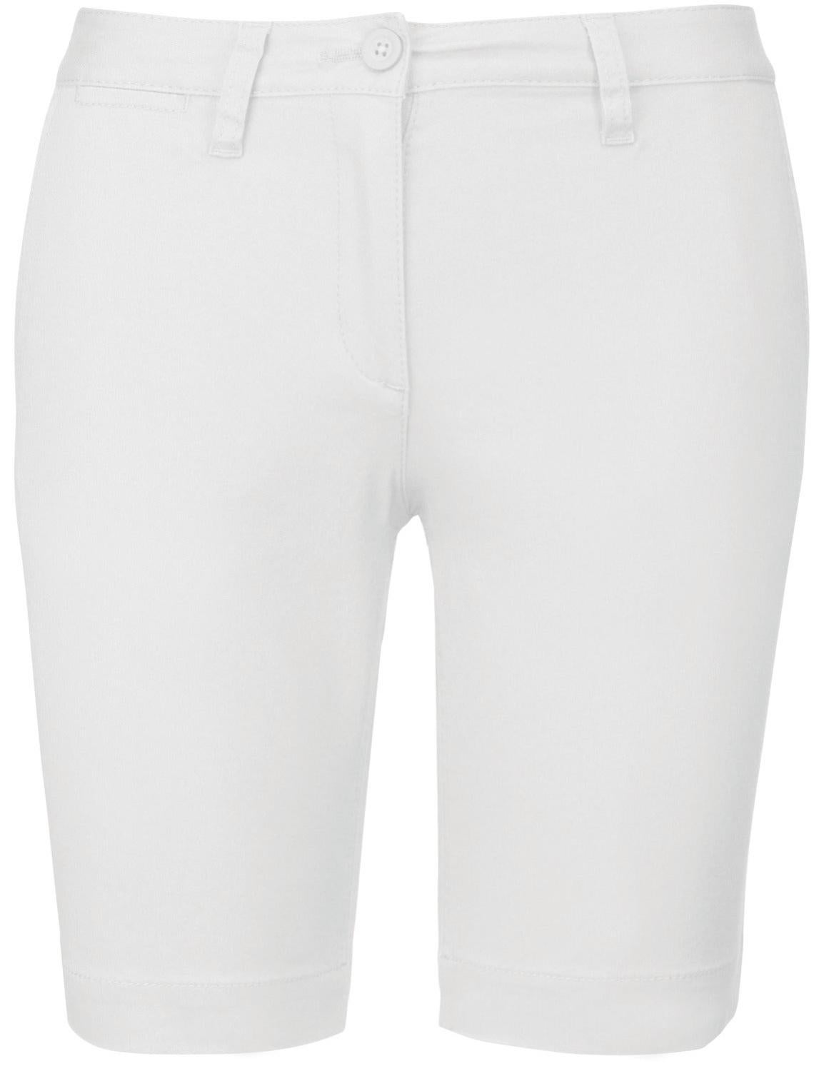 Short Chino Blanc J.Crew Femme Taille 14 – Coton Stretch – été