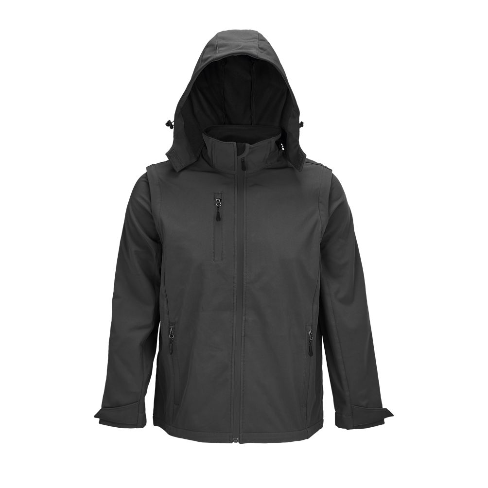 VESTE SOFTSHELL HIVER DE TRAVAIL HOMME FALCON NOIR