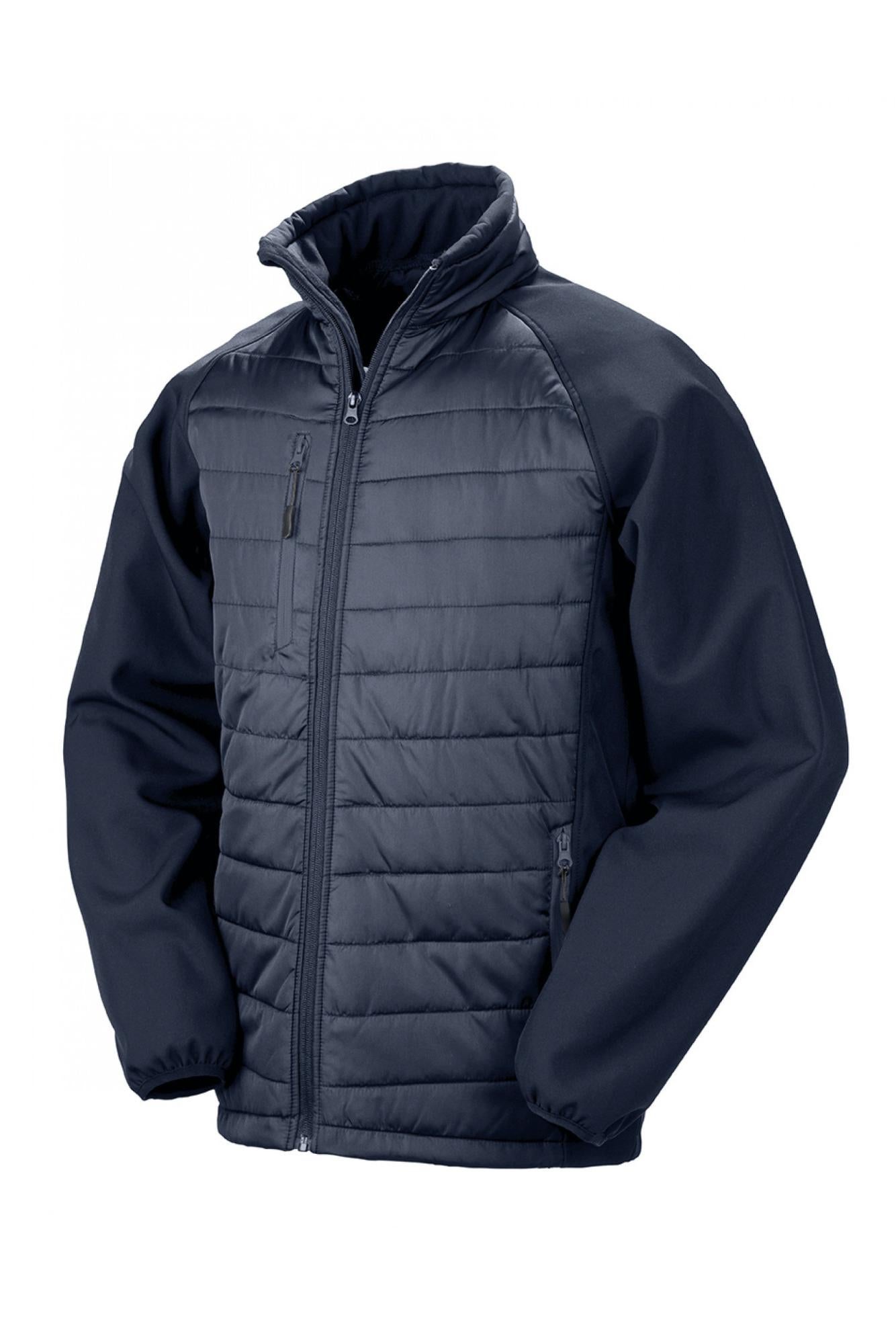 Veste softshell rembourrée black compass recyclée - 7