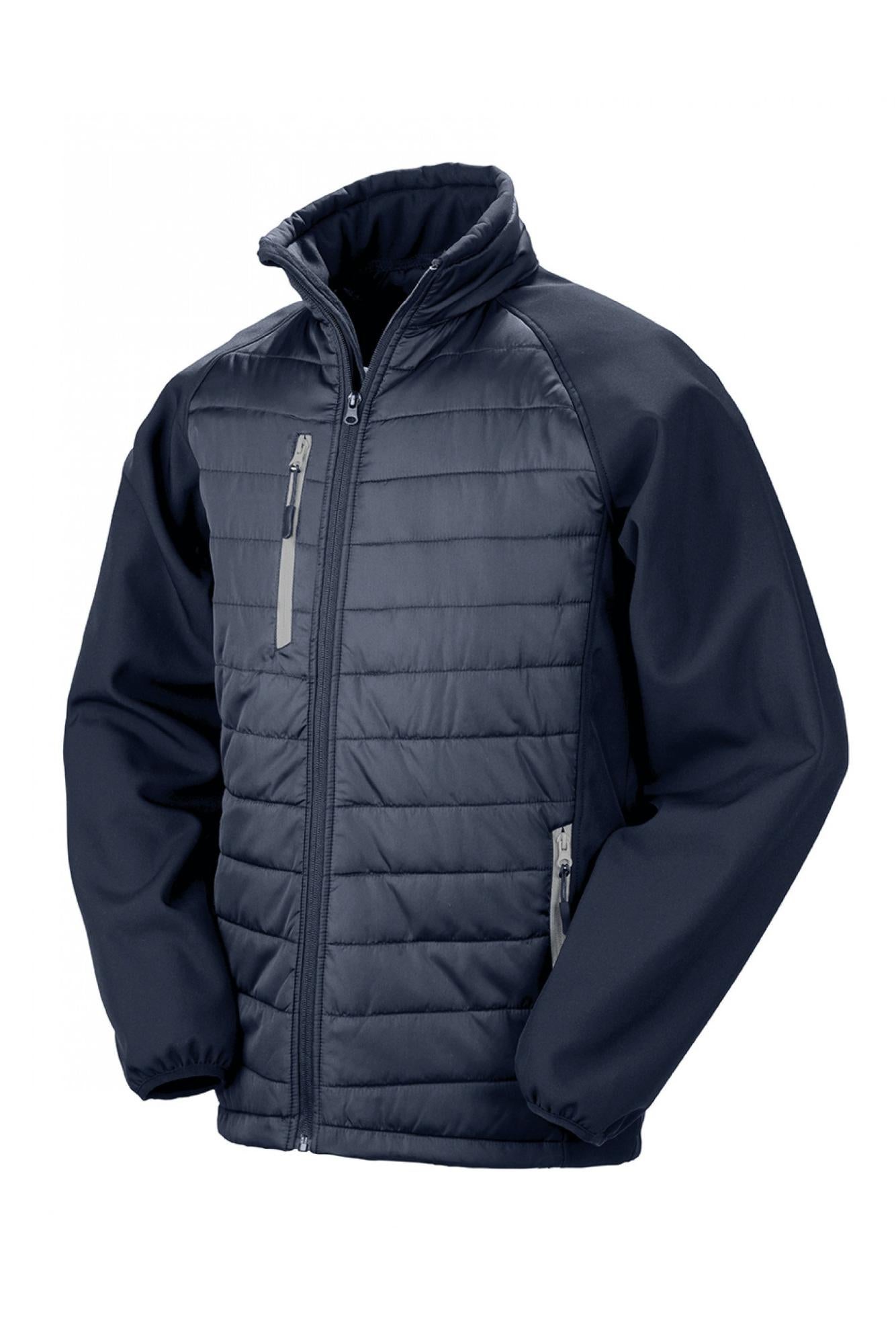 Veste softshell rembourrée black compass recyclée - 3