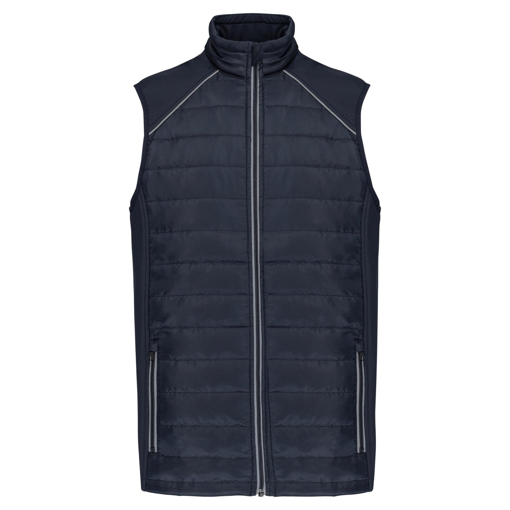 Gilet Isotherme Kingsland Equestrian - Nylon Marine, Taille M, Occasion Excellent état