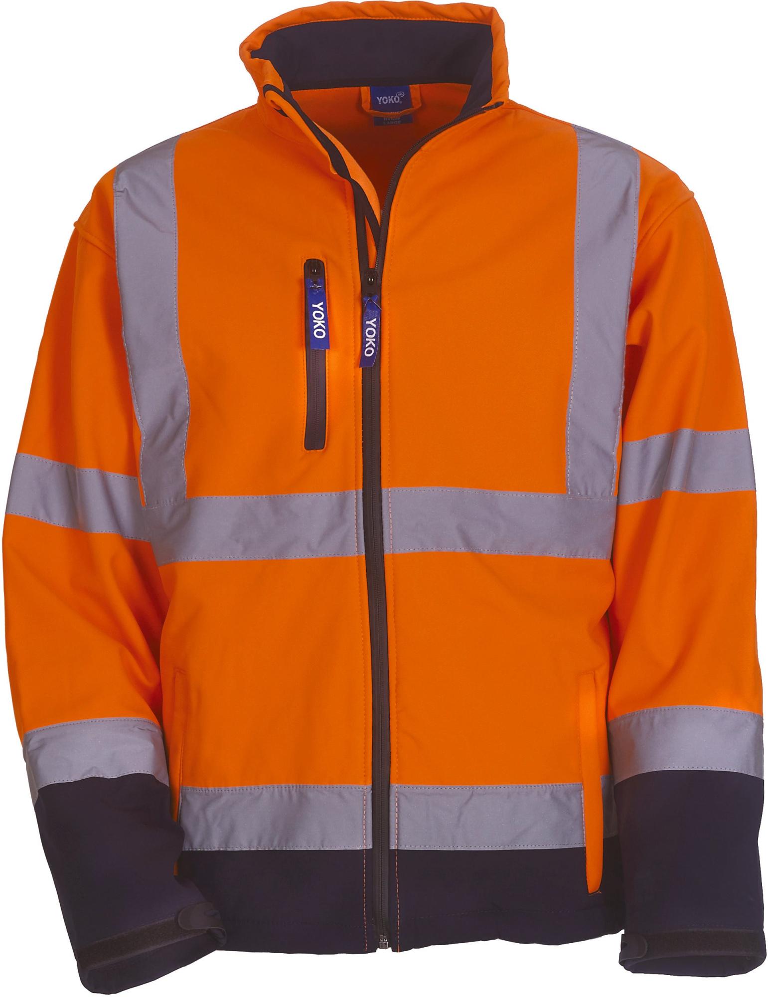 Veste Softshell Haute Visibilité 2en1 Bicolore Coverguard - Manches Amovibles Station