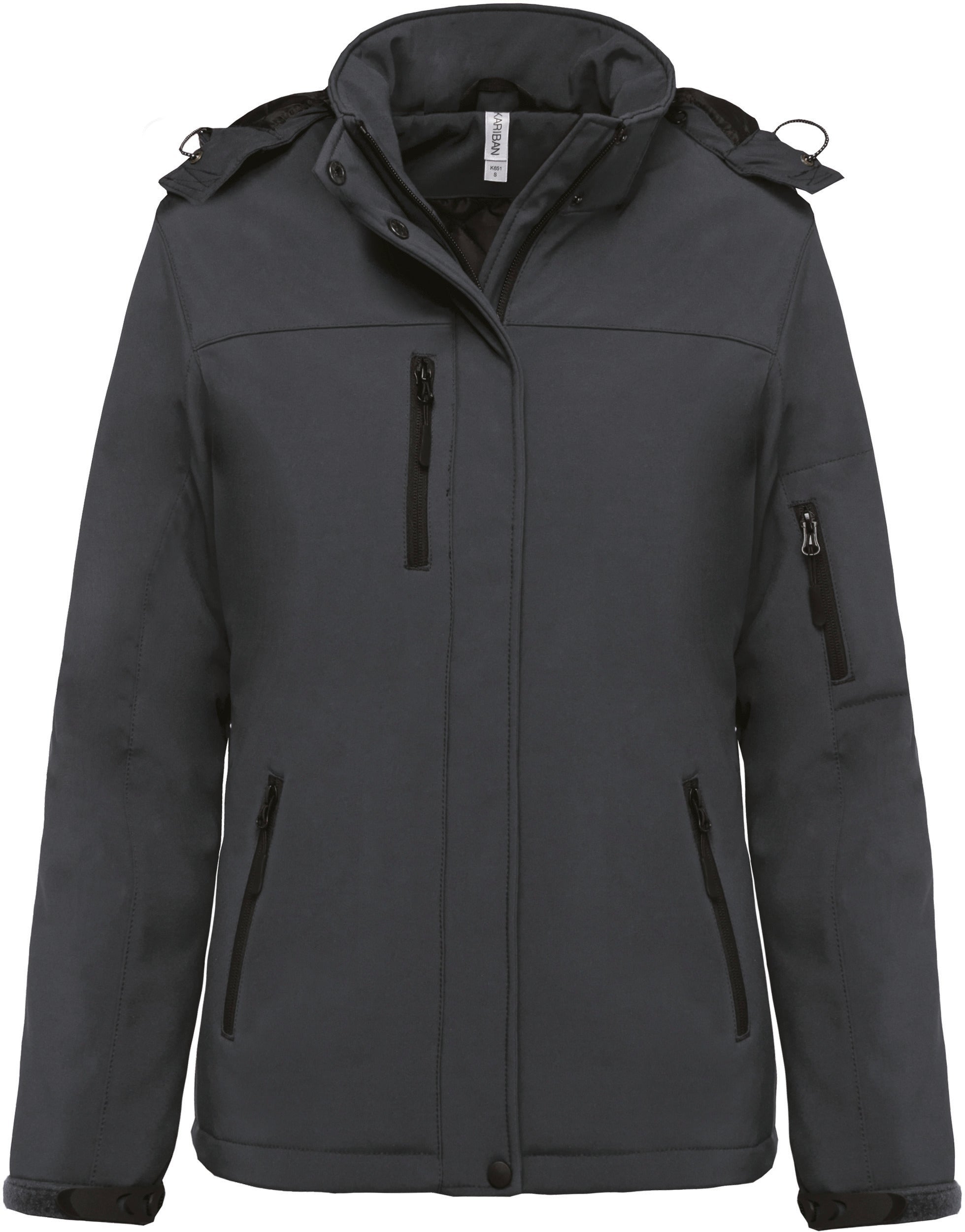 Parka softshell doublée capuche femme | Leroy Merlin