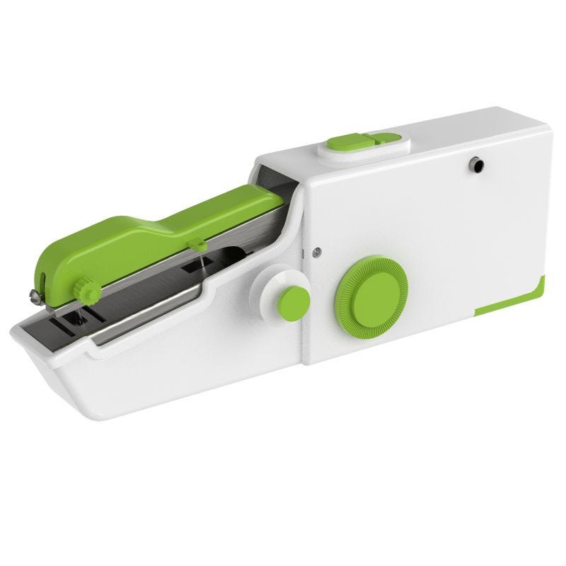 Mini machine à coudre portatif vert Cenocco CC9073-GRN