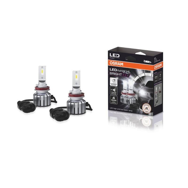 2 ampoules feu auto LEDriving HL - Osram - LED - Bright H8/H11/H16