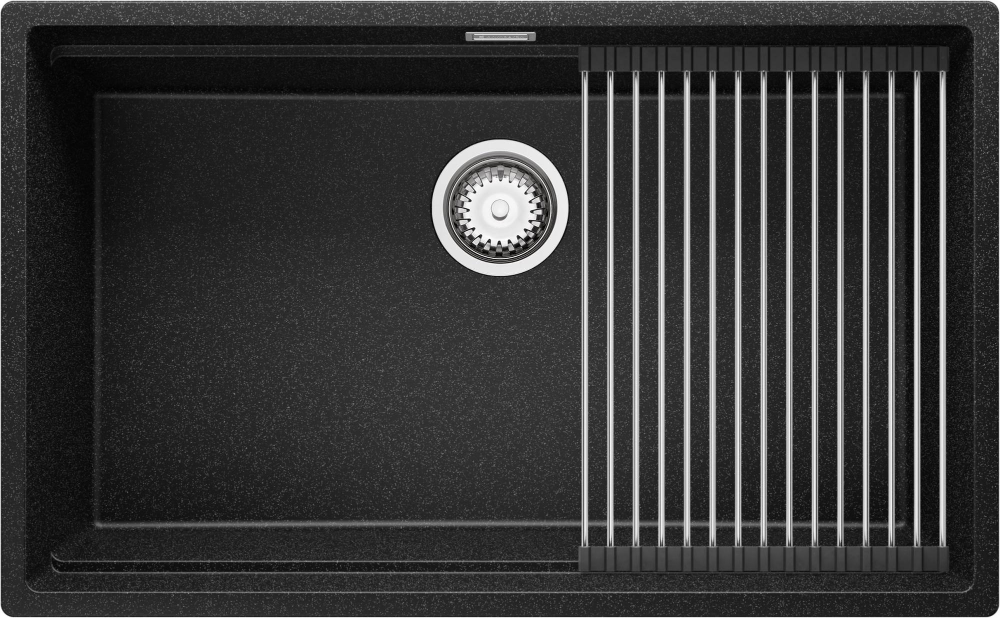 Nero PVD Nano Lavello Da Cucina, Lavandino Cucina, Lavello Quadrato