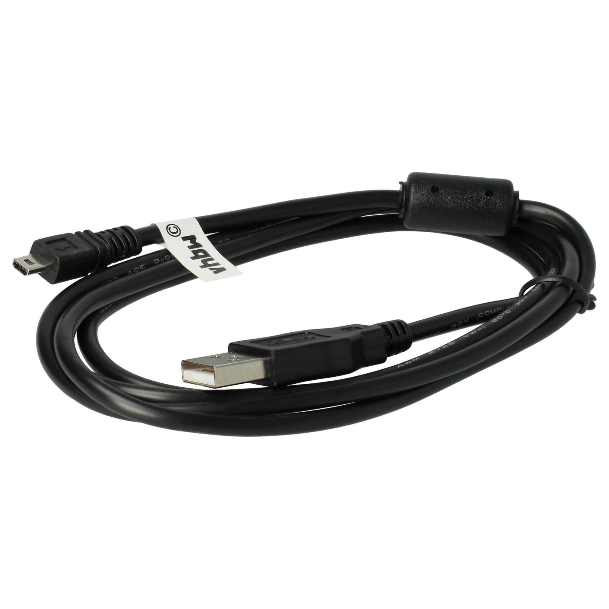 USB Datenkabel Kompatibel Mit Nikon CoolPix S1200, S1200PJ, S200
