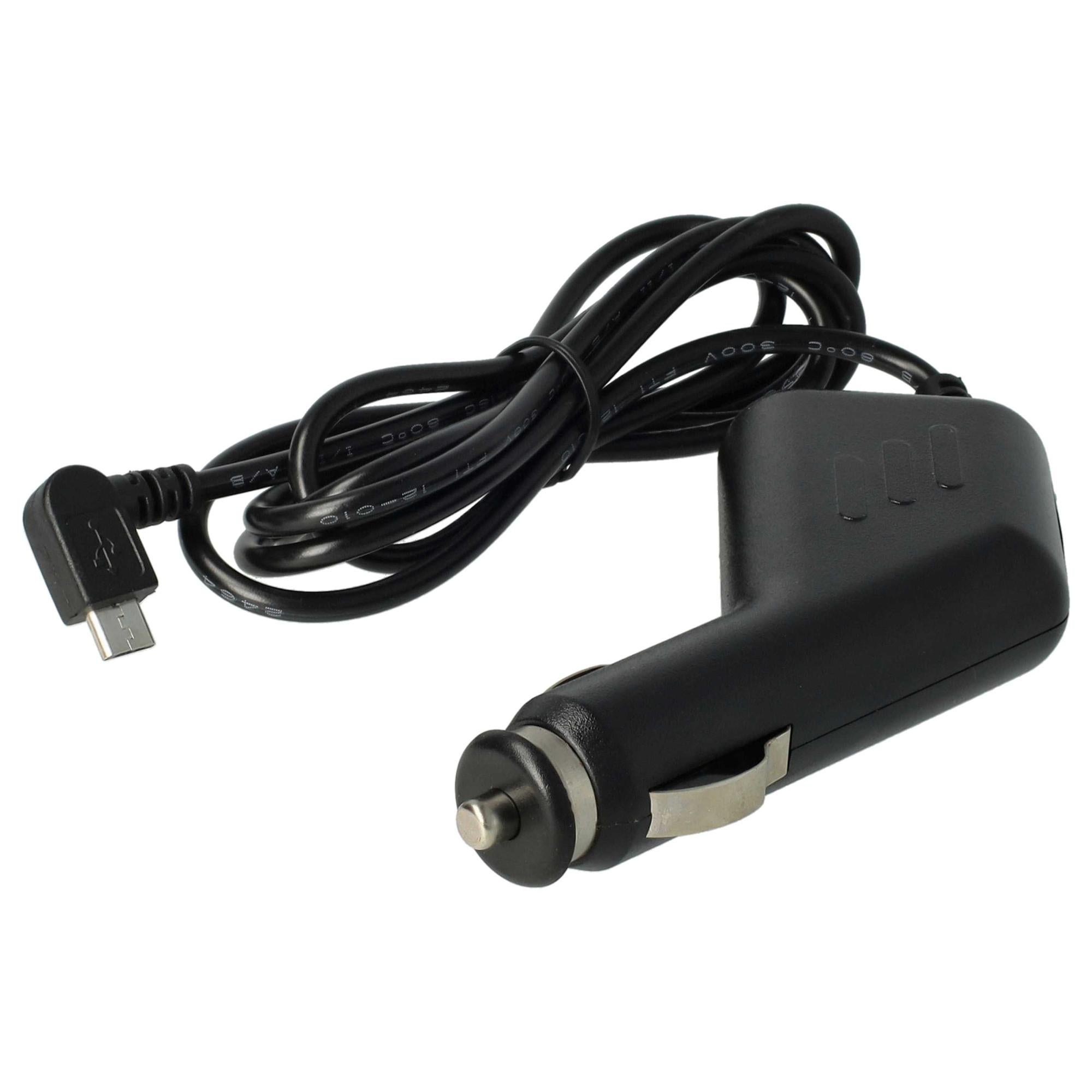 Chargeur Allume-cigare Subtel Mini USB - 5V/1A Pour GPS, Compatible 12V/24V