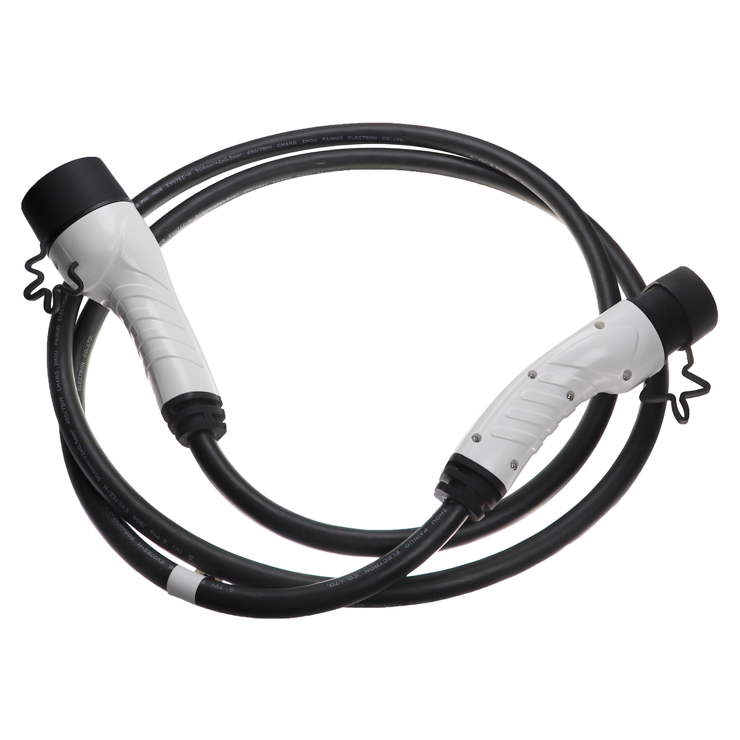 vhbw Câble de recharge type 2 vers type 2 compatible avec Mitsubishi  Eclipse Plug In Hybrid