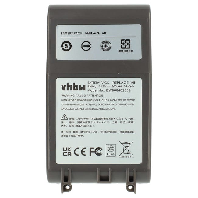 Vhbw Batterie compatible avec Dyson V8 Animal, V8 Animal Exclusive