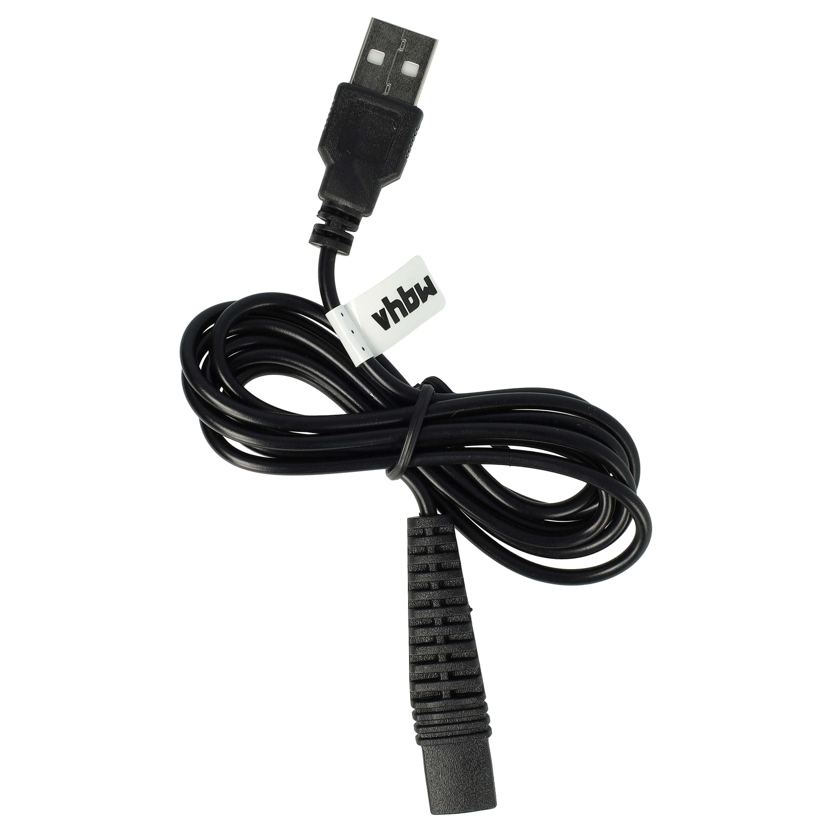 Vhbw Câble de charge compatible avec Braun Series 3 320s