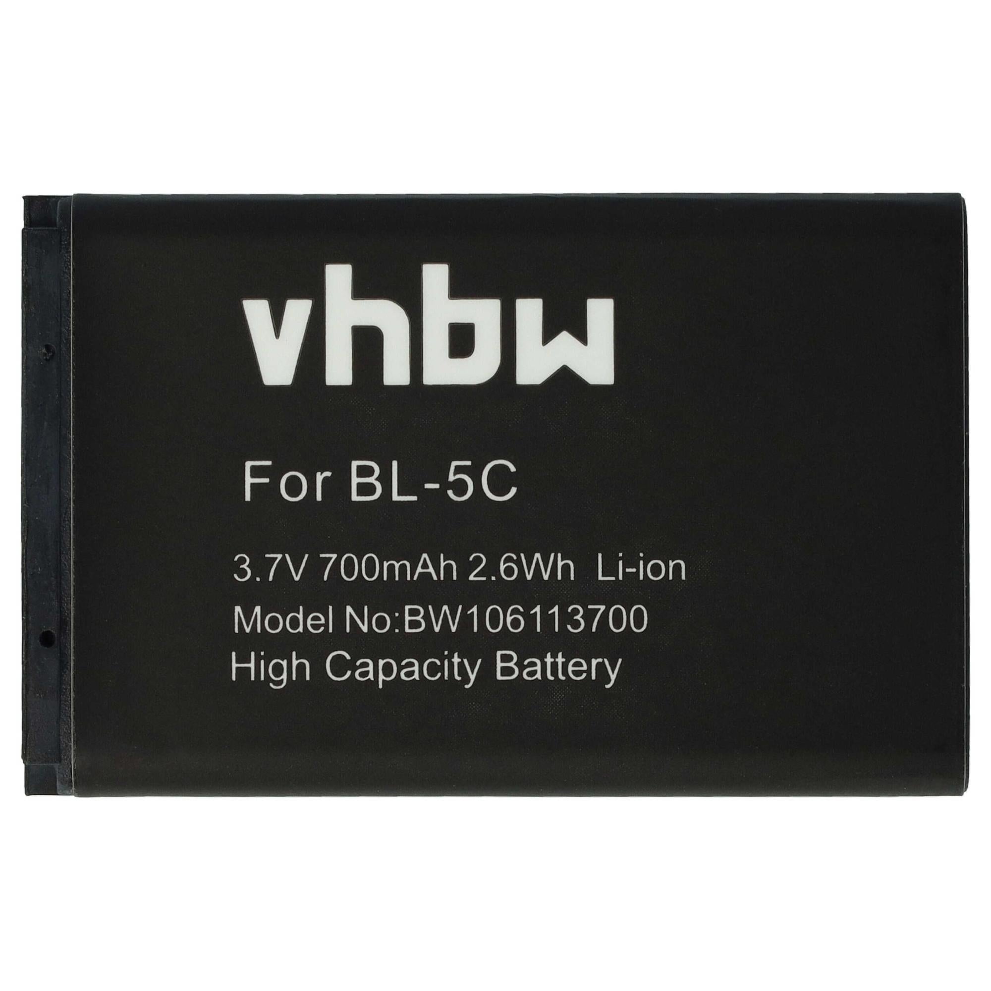 Batterie Vhbw Pour Téléphones MaxCom MM460, MM461, MM462, Etc. – Li-Ion 900 MAh, 3,7V