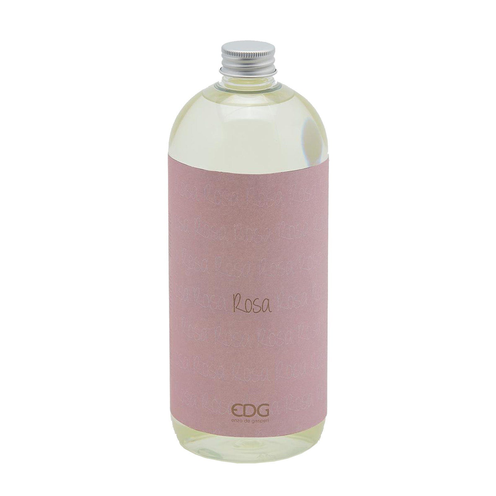 Ricarica per diffusore ambiente essenza naturale, profumo intenso EDG /  Rosa / 1 lt