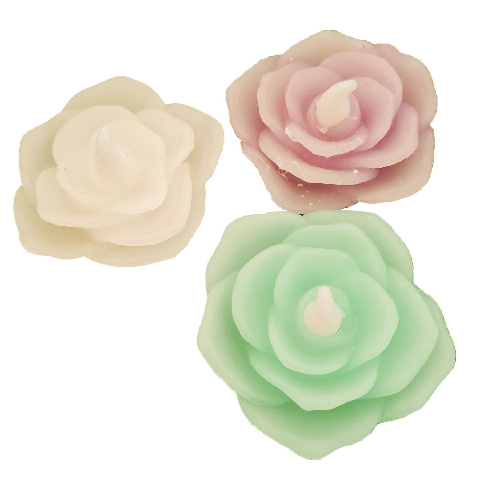 Set Di 2 Fustelle Acciaio A Forma Di Rosa E Striscione Per Biglietti E Scrapbooking - 2