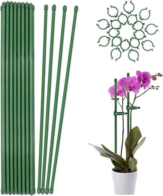 30 Pièces Support Pour Plante Aérienne Tuteurs Pour Plantes D'Extérieur